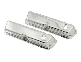 Mr. Gasket Chrome Valve Covers Fits 1962-2001 Ford 260, 289, 302, 351W Small Block