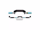 Superlift 09-13 Ram 2500/3500 4WD Dual Steering Stabilizer Kit - SR SS by Bilstein (Gas)-1