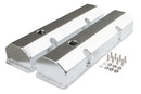 Mr. Gasket Fabricated Aluminum Valve Covers - Silver Finish 1960-1986 Chevrolet 262-400 Gen I Small Block-1