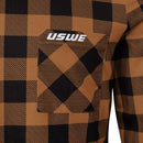 USWE Flannel Long Sleeve Lightweight Off-Road Jersey Bronze - Large-4