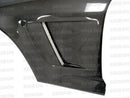 Seibon 00-08 Honda S2000 10mm Wider Carbon Fiber Fenders-2