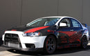 Seibon 08-12 Mitsubishi Evo X 10mm Wider Carbon Fiber Fenders-8