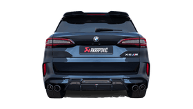 Akrapovic 2020+ BMW X5M (F95)/X6M (F96) Slip-On Line (Titanium) w/Carbon Fiber Titanium Tips - 0