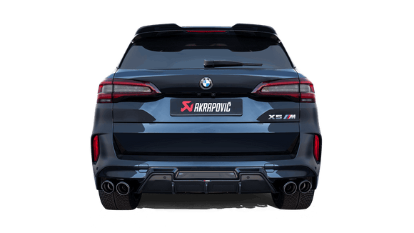 Akrapovic 2020+ BMW X5M (F95)/X6M (F96) Slip-On Line (Titanium) w/Carbon Fiber Titanium Tips