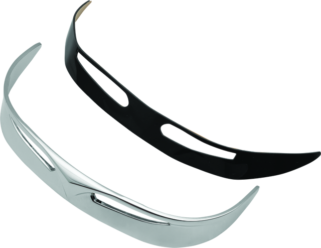 Kuryakyn Fender Tip Front Leading Edge 90-17 Fat Boy Models Chrome - 0