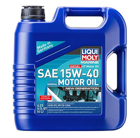 Marine 4T Motor Oil SAE 15W-40 New Generation 4L (CASE OF 4) LM22520