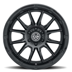 ICON Alloys Cajon 20x9 / 6x135 / 16mm / 5.625in BS Double Black Wheel