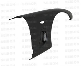Seibon 93-96 Mazda RX-7 10mm Wider Carbon Fiber Fenders - 0
