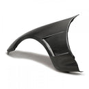 Seibon 93-98 Toyota Supra TV-Style Carbon Fiber Fenders (Pair)-3