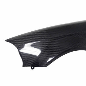 Seibon 96-98 Honda Civic OEM Style Carbon Fiber Fenders - 0