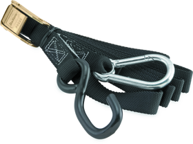 BikeMaster Tiedown Carabiner Softhook - Black