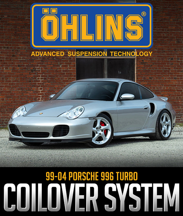 ÖHLINS RACING ROAD & TRACK COILOVER SYSTEM: 1999–2004 PORSCHE 996 TURBO
