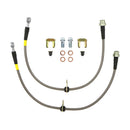 FactionFab Front Stainless Steel Brake Lines Subaru STI 2008-2017-1