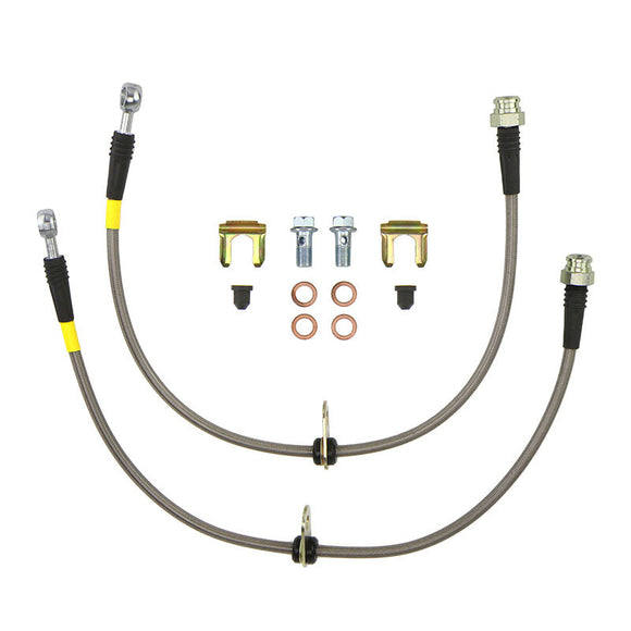 FactionFab Rear Stainless Steel Brake Lines Subaru STI 2008-2017 / BRZ / FRS / 86