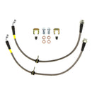 FactionFab Rear Stainless Steel Brake Lines Subaru WRX 2008-2018-1
