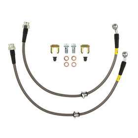 FactionFab Rear Stainless Steel Brake Lines Subaru STI 2004-2007