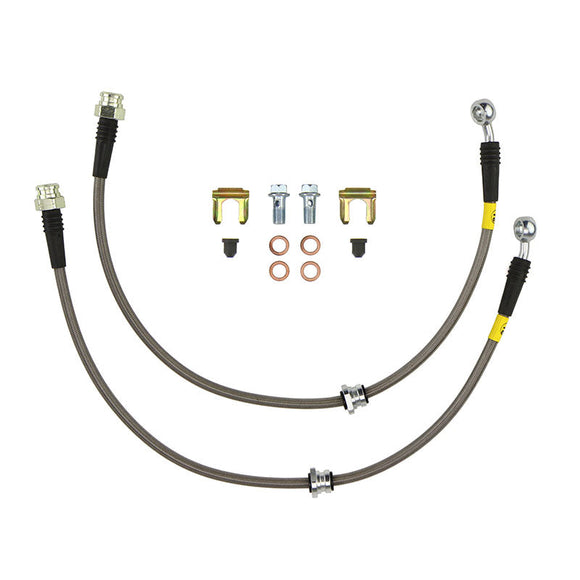 FactionFab Rear Stainless Steel Brake Lines Subaru STI 2004-2007