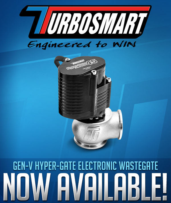 Turbosmart WG45 Gen V Power-Gate 60 Electronic Wastegate - Black