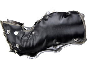 PTP FIAT / Dodge 1.4L MultiAir SR-Glass Downpipe Blanket (Black)