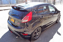 Rally Armor 13-19 Ford Fiesta ST Black UR Mud Flap w/White Logo-5