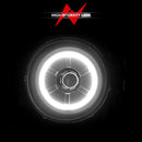 ANZO 2007-2013 Toyota Fj Cruiser Projector Headlights w/ Halo Black-3