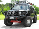 Road Armor 06-14 Toyota FJ Cruiser Stealth Front Winch Bumper w/Titan II Guard - Tex Blk-2