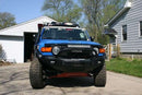Road Armor 06-14 Toyota FJ Cruiser Stealth Front Winch Bumper w/Pre-Runner Guard - Tex Blk-2