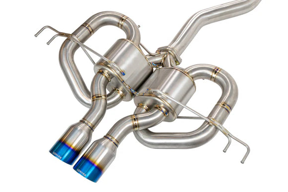 Remark 17-21 Honda Civic Type-R (FK8) Sports Touring Titanium Catback Exhaust w/ Front Pipe
