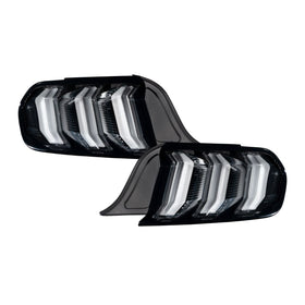 Form Lighting 2015-2023 Ford Mustang LED Tail Lights Clear (Pair)