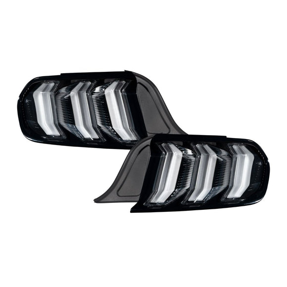 Form Lighting 2015-2023 Ford Mustang LED Tail Lights Clear (Pair)