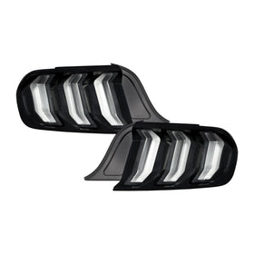 Form Lighting 2015-2023 Ford Mustang LED Tail Lights Smoke (Pair)