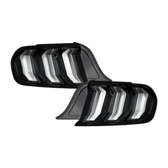 Form Lighting 2015-2023 Ford Mustang LED Tail Lights Smoke (Pair)
