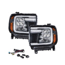 Form Lighting 2014 GMC Sierra LED Reflector Headlights (Pair)-1