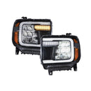 Form Lighting 2014 GMC Sierra LED Reflector Headlights (Pair)-2