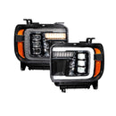 Form Lighting 2014 GMC Sierra LED Projector Headlights (Pair)-1