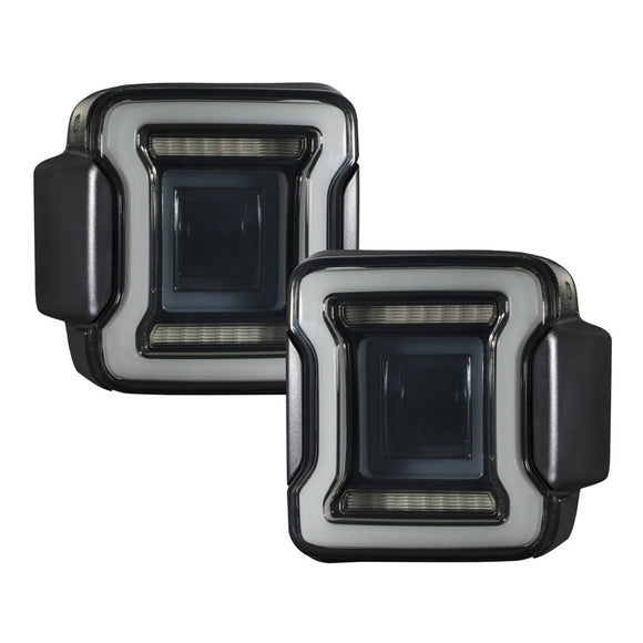 Form Lighting 2018-2023 Jeep Wrangler LED Tail Lights Smoke (Pair)