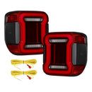 Form Lighting 20-26 Jeep Gladiator LED Tail Lights - Red (Pair)-1