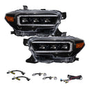 Form Lighting 2016-2023 Toyota Tacoma LED Projector Headlights with Selectable DRL (Pair)-2