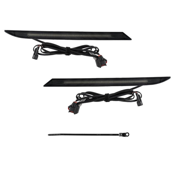 Form Lighting 2024+ Mustang LED Rear Reflector Smoked (Pair)