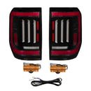 Form Lighting 22-24 Ford Maverick LED Tail Lights Red (pair)-1