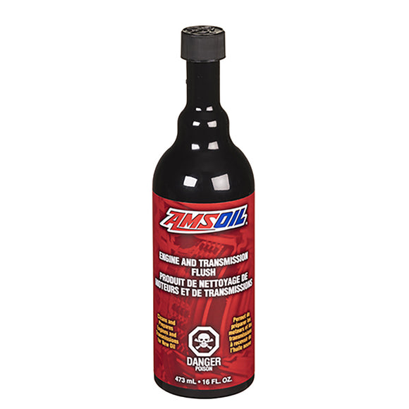 AMSOIL Engine and Transmission Flush 473 ml Bottle