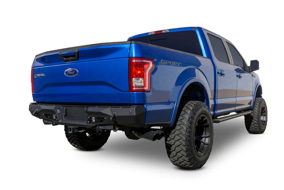 Addictive Desert Designs 15-18 Ford F-150 Stealth Fighter Rear Bumper w/ Backup Sensor Cutout