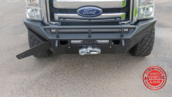 Addictive Desert Designs 11-16 Ford F-250 Super Duty HoneyBadger Front Bumper w/ Storage Box
