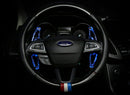 Ford MK4 forged carbon paddle shifters - LUMINOUS BLUE-2