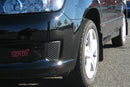 Rally Armor 03-08 Subaru Forester Basic Black Mud Flap w/ Black Logo-1