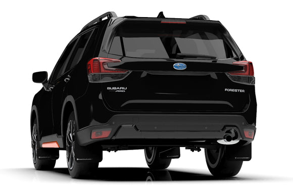 Rally Armor 19-21 Subaru Forester Black UR Mud Flap w/ Grey Logo