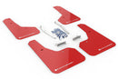 Rally Armor 19-21 Subaru Forester Red UR Mud Flap w/ White Logo-1