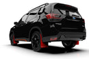 Rally Armor 19-21 Subaru Forester Red UR Mud Flap w/ White Logo-2