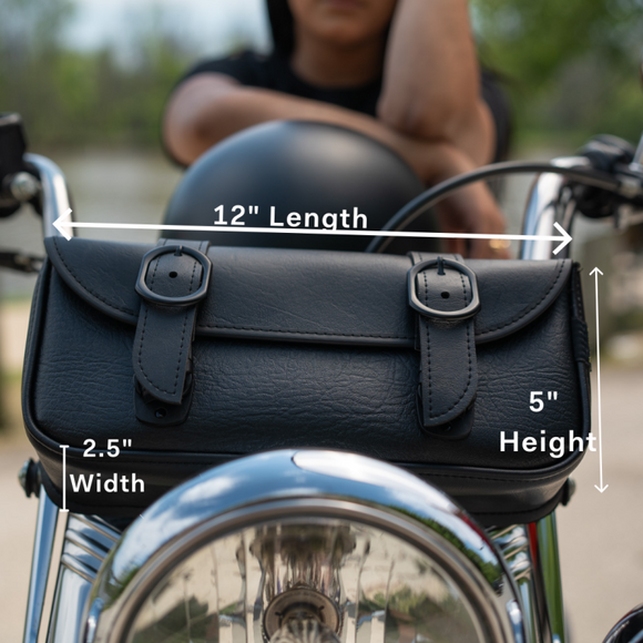 Willie & Max Universal Black Jack Tool Bag (12 inches L x 5 inches H x 2.5 inches W) - Black