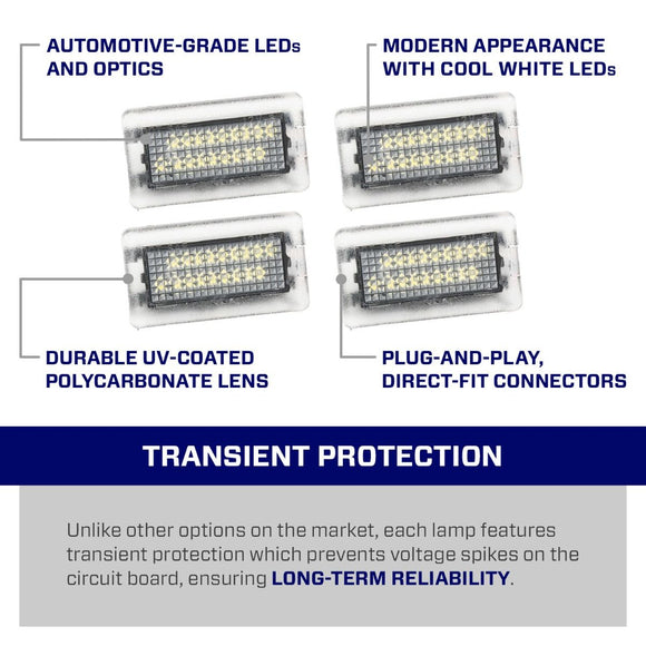 Form Lighting 2012 Tesla LED Door Lights (set)